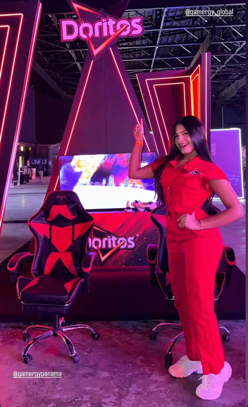 Sharaith Rojas · Doritos en Gamergy Panamá